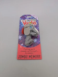 Watchover Voodoo Puppe Schlüsselanhänger, JUMBO MEMORY, Never Be Irrelephant, 3" groß - Bild 1 von 5