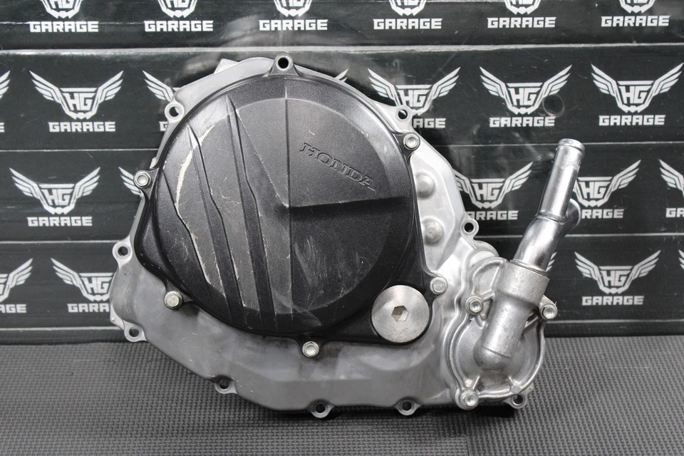 Honda CRF450RX 2019 OEM lado derecho interior exterior cubierta embrague motor bomba de agua Foto 1 de 4