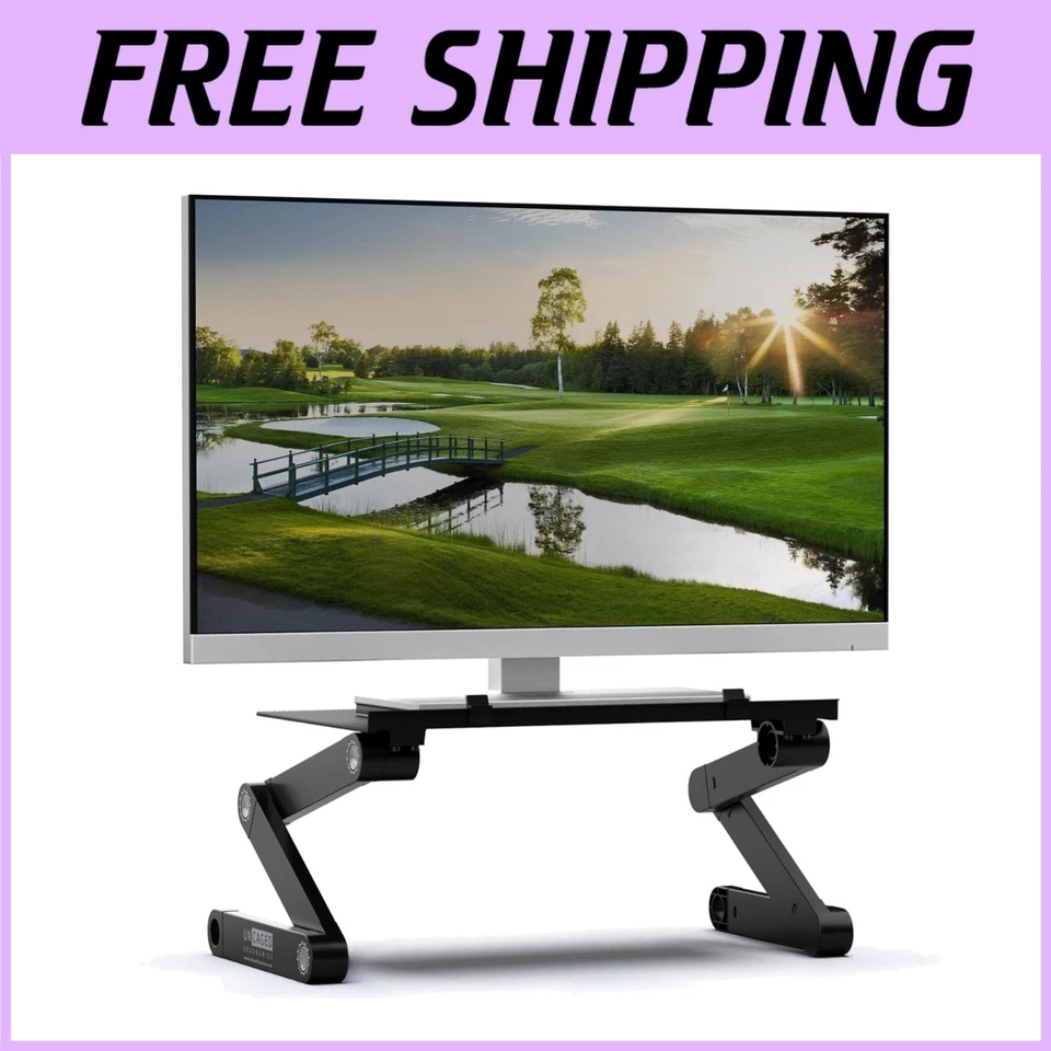 WorkEZ Monitor Stand - Adjustable Height, Ergonomic Design - Image 1 of 4