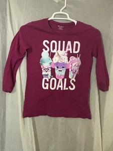 Children's Place Shirt Size 16 " Sqaud Goals" - Picture 1 of 2
