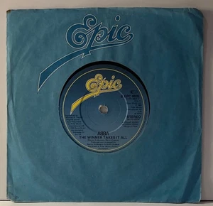 Abba The Winner Takes It All Epic 45 - Picture 1 of 3