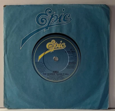 Abba The Winner Takes It All Epic 45 - Image 1 of 3