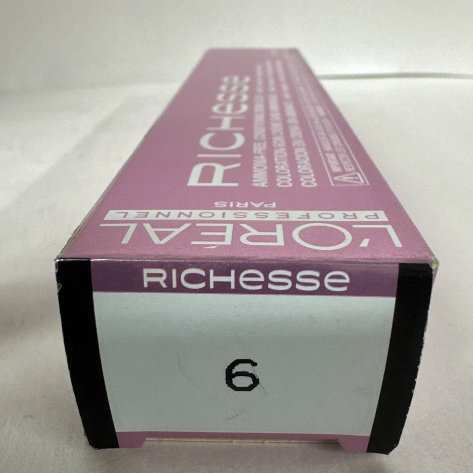 Loreal Richesse Amoníaco Libre Acondicionador Crema Color #6 Rubio Oscuro Foto 1 de 4