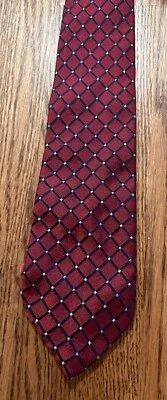 CORBATA CUELLO HOMBRE NAUTICA ROJA CON AZUL MARINO Y BLANCO 3,5 X 56 Foto 1 de 4