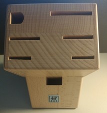 Zwilling 7 Slot Brown in legno Ceppo per coltelli vuoto