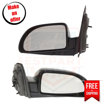 Kool Vue GM1320320 GM1321320 Mirror Set of 2 for 05-09 Chevrolet Equinox LS, LT Foto 1 de 4