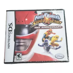 Power Rangers Super Legends - 15th Anniversary (Nintendo DS) Complete w/ Manual - Picture 1 of 3
