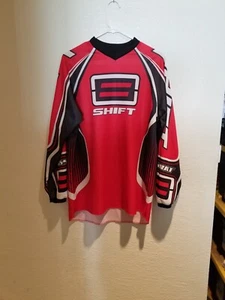 Vintage Shift Racing Black/Red/White Motocross Jersey Moto X Size adult Small - Picture 1 of 2
