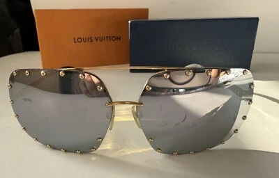 Gafas de sol Louis Vuitton 2018 Aviator sin montura lentes degradadas Foto 1 de 4