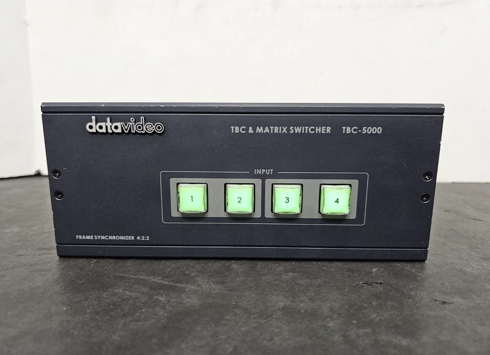 DATAVIDEO TBC-5000 TBC & MATRIX SWITCHER - Image 1 of 4