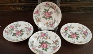 4 Wedgwood Bone China Charnwood Rim Soup Bowl  8”  Perfect Condition - Picture 1 of 3