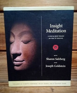 (24-14) "INSIGHT MEDITATION: A STEP-BY-STEP COURSE ON HOW TO MEDITATE" COMPLETE - Picture 1 of 24