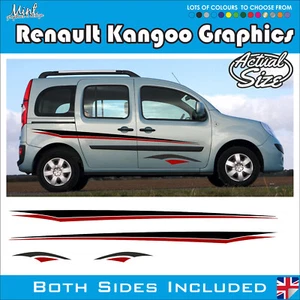 Calcomanías adhesivas autocaravana Renault Kangoo microcámper gráficos furgoneta envío y devolución gratuitos 010 - Imagen 1 de 4