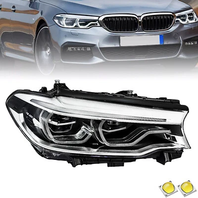 For 2017-2020 BMW 5 Series G30 G31 M5 540i 530 Adaptive LED Icon Headlight Right - Image 1 of 4