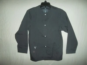 My Guardian with Vestex Protection Size 3XS Snap Front Solid Gray Scrub Jacket - Picture 1 of 6