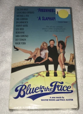 Blue in the Face VHS Movie Sealed 1995 Harvey Keitel Michael J Fox NEW - Image 1 of 3