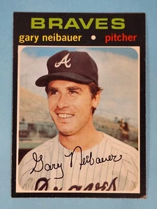 1971 Topps Gary Neibauer Atlanta Braves #668 EX-NM ⚾ - Picture 1 of 11