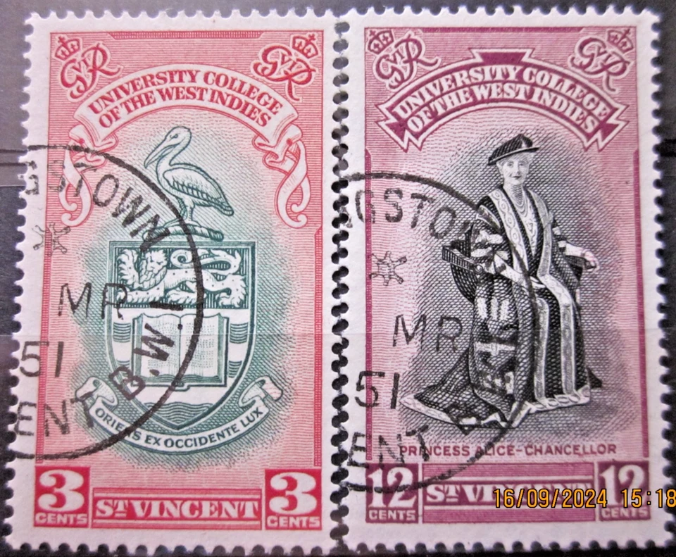 SAN VICENTE ~ 1951 LA INAUGURACIÓN DE B.W.I. Colegio universitario ~ VFU #03318 Foto 1 de 1