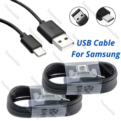 Cable cargador rápido USB C tipo C cable adaptador de alimentación para Samsung S23 S22 S21 20 10 Foto 1 de 4
