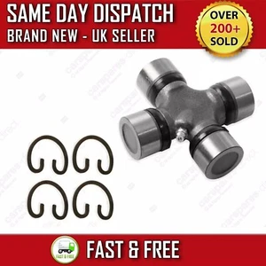 FORD TRANSIT MK6 2000-2002 FRONT PROPSHAFT UJ UNIVERSAL JOINT 27MM X 75MM - Picture 1 of 3