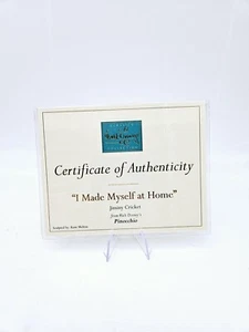 WDCC Disney I Made Myself at Home COA Certificate Of Authenticity No Figure - Picture 1 of 2