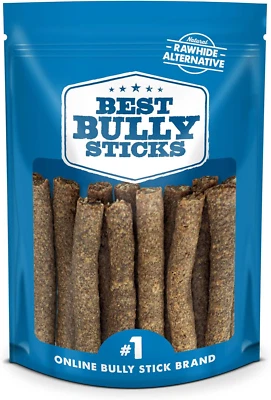 Premium Real Beef Dog Treats - Bully Snap Stick, pacote com 12 - 100% natural, não - e - Imagem 1 de 4