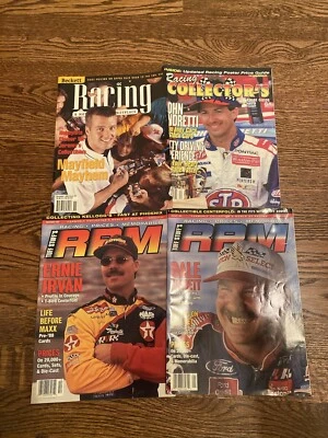 Lot Of 4 Racing Magazines Racing Collectors RPM Andretti Jarrett Irvan Mayfield - Image 1 of 4