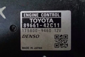 ECU TOYOTA RAV4 89661-42C11 8966142C11 175800-9460 1758009460 - Picture 1 of 2