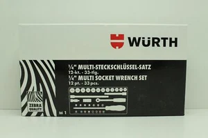 Würth 096511032 1/4" Multi-Steckschlüsselsatz , 33tlg. "Neu&OVP" - Bild 1 von 1