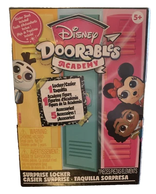 Disney's DOORABLES ACADEMY SURPRISE LOCKER New in Sealed Box - Image 1 of 4