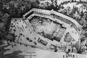 Glen Echo Aerial View of Pool Professional Photo Lab Reprint - Bild 1 von 1