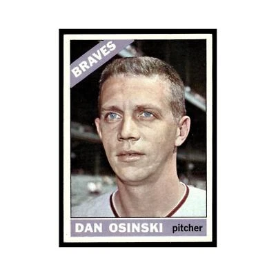 1966 Topps Dan Osinski Braves #168 - Image 1 of 3