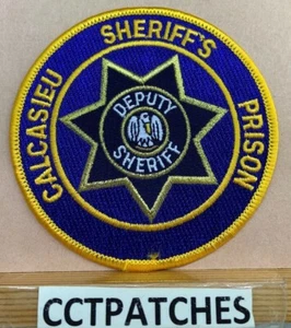 PARCHE DE HOMBRO DE CALCASIEU PARROQUIA, PRISIÓN DEL SHERIFF LOUISIANA (POLICÍA) LA - Imagen 1 de 2