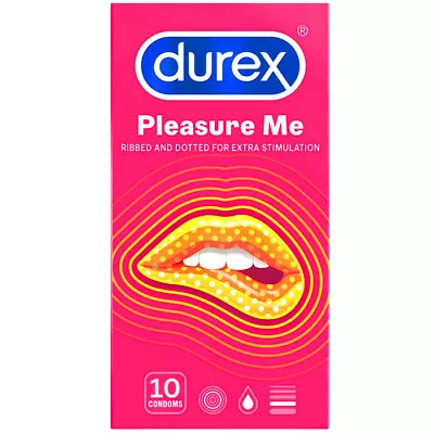 Profilattici DUREX PLEASUREMAX Condom Stimolanti  - Preservativi Pleasure ME !!! • 15.23€