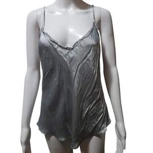 Aritzia Wilfred Gray Satin Cami - Picture 1 of 4