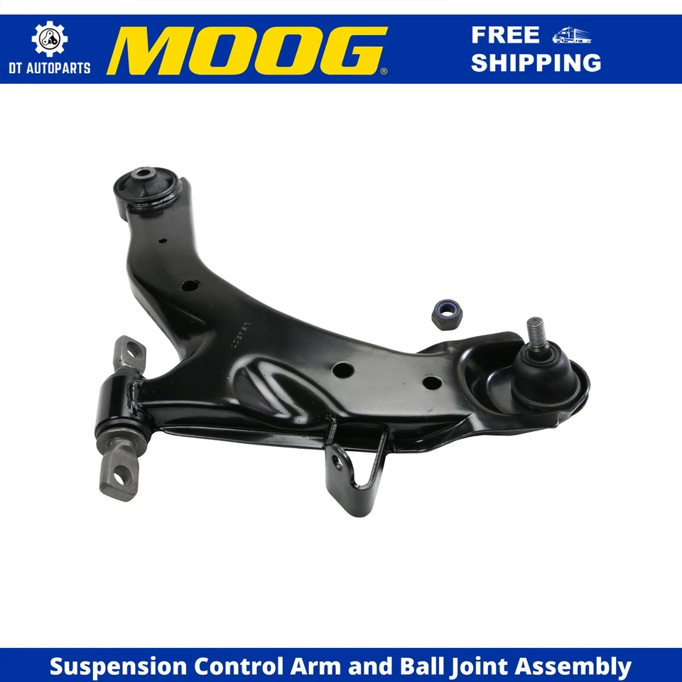 Brazo de control delantero izquierdo inferior MOOG 2001-2006 Hyundai Elantra 2001 2002 2003 Foto 1 de 4
