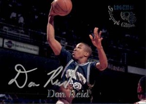 1995 Classic Rookies Autograph Edition DON REID Auto Georgetown