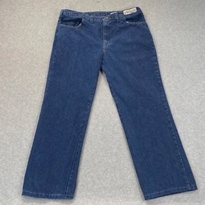 Workrite Mens FR Jeans 42x32 Denim Blue Flame Resistant Cotton CAT2 2112 Welding - Picture 1 of 12