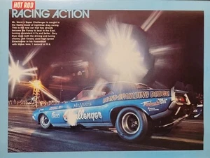 1973 Racing Action Original Print Ad Norms Super Challenger - Bild 1 von 1