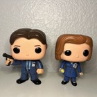 Funko Pop! X-Files Lot FOX MULDER #183 DANA SCULLY #184 Vinyl Loose OOB No Box