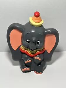 Statuetta vintage Walt Disney Productions porcellana DUMBO 1980 UNICA DISNEYANA - Foto 1 di 4