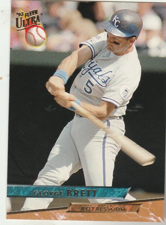 FREE SHIPPING-MINT-1993 Fleer Ultra #206 George Brett  Royals  - Image 1 of 1