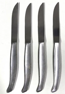 Vintage Griffon Steak 4 Messer Set Chrom Edelstahl Besteck (fw02) - Bild 1 von 3