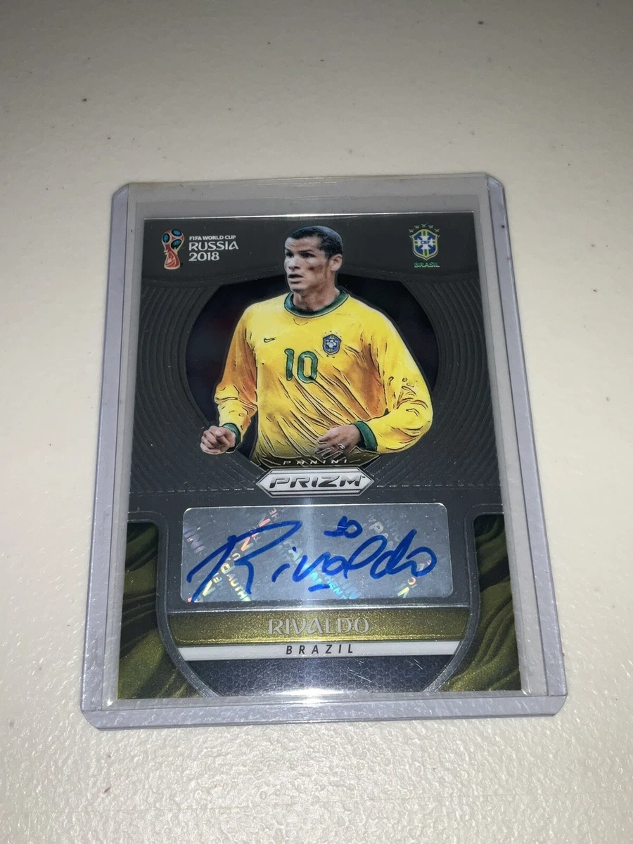 Rivaldo Soccer Sports Trading Cards & Accessories Autographed for