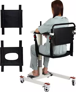 Patient Lift Transfer Chair, Patient Lift Wheelchair for Home and Car Portable - Picture 1 of 8