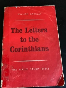 Letters to the Corinthians (1969 Paperback) William Barclay - Imagen 1 de 2