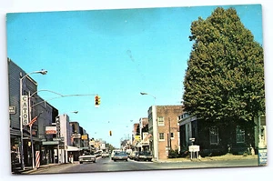 Martin Tennessee Lindell Street View Szene Autos Postkarte A10027 - Bild 1 von 2