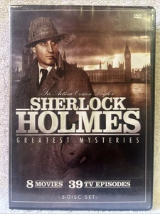 The Arthur Conan Doyle's Sherlock Holmes Greatest Mysteries DVD 8 Movies 39 TV - Picture 1 of 7