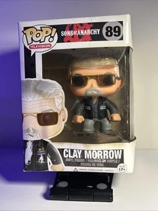 Funko Pop Clay Morrow #89 (danni alla scatola) autentico - Sons Of Anarchy - Foto 1 di 7