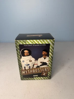 Mythbusters Fourth Season 4 Four DVD 6-Disc Discovery Channel OOP Boxset CIB - Image 1 of 4